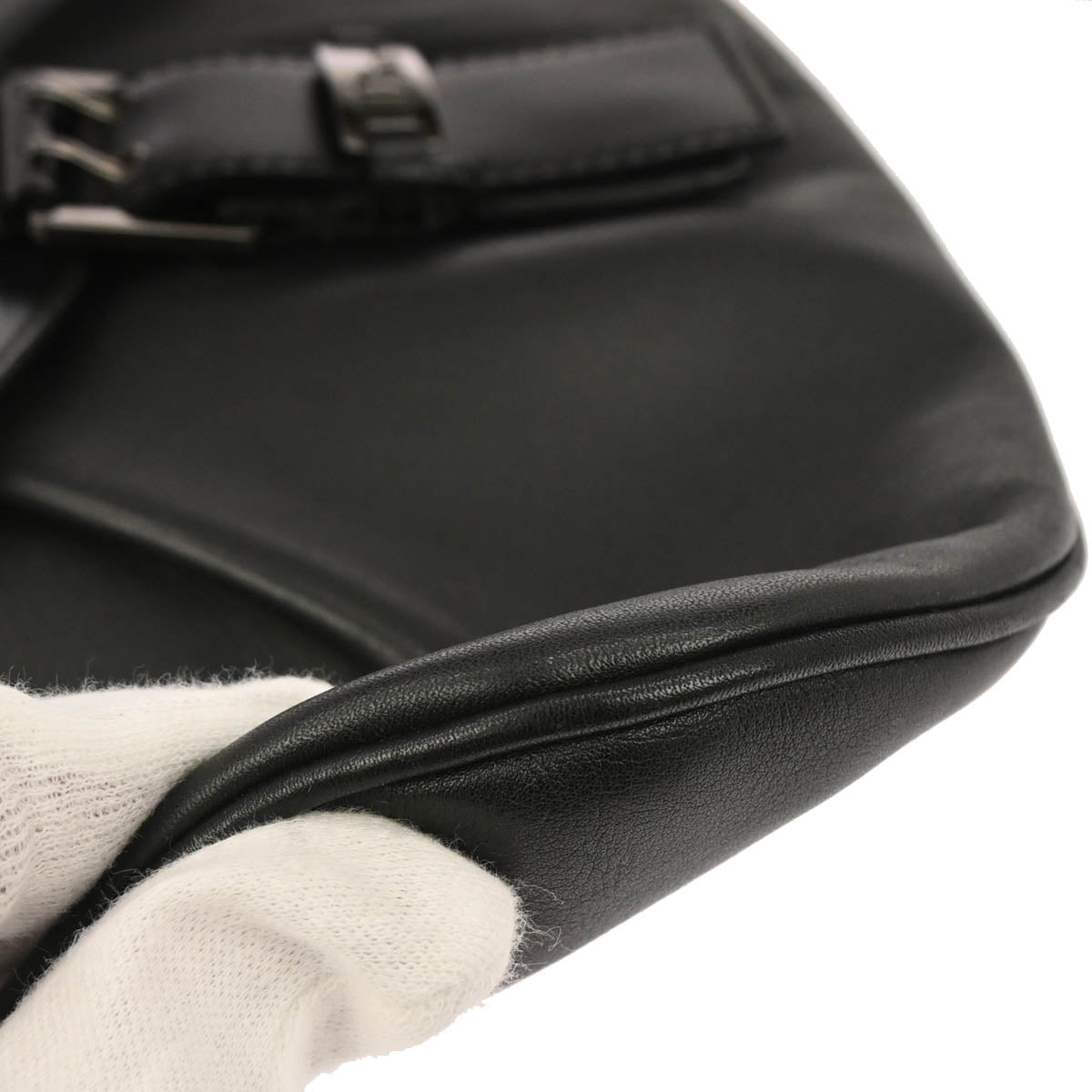 Christian Dior Black Leather Handbag