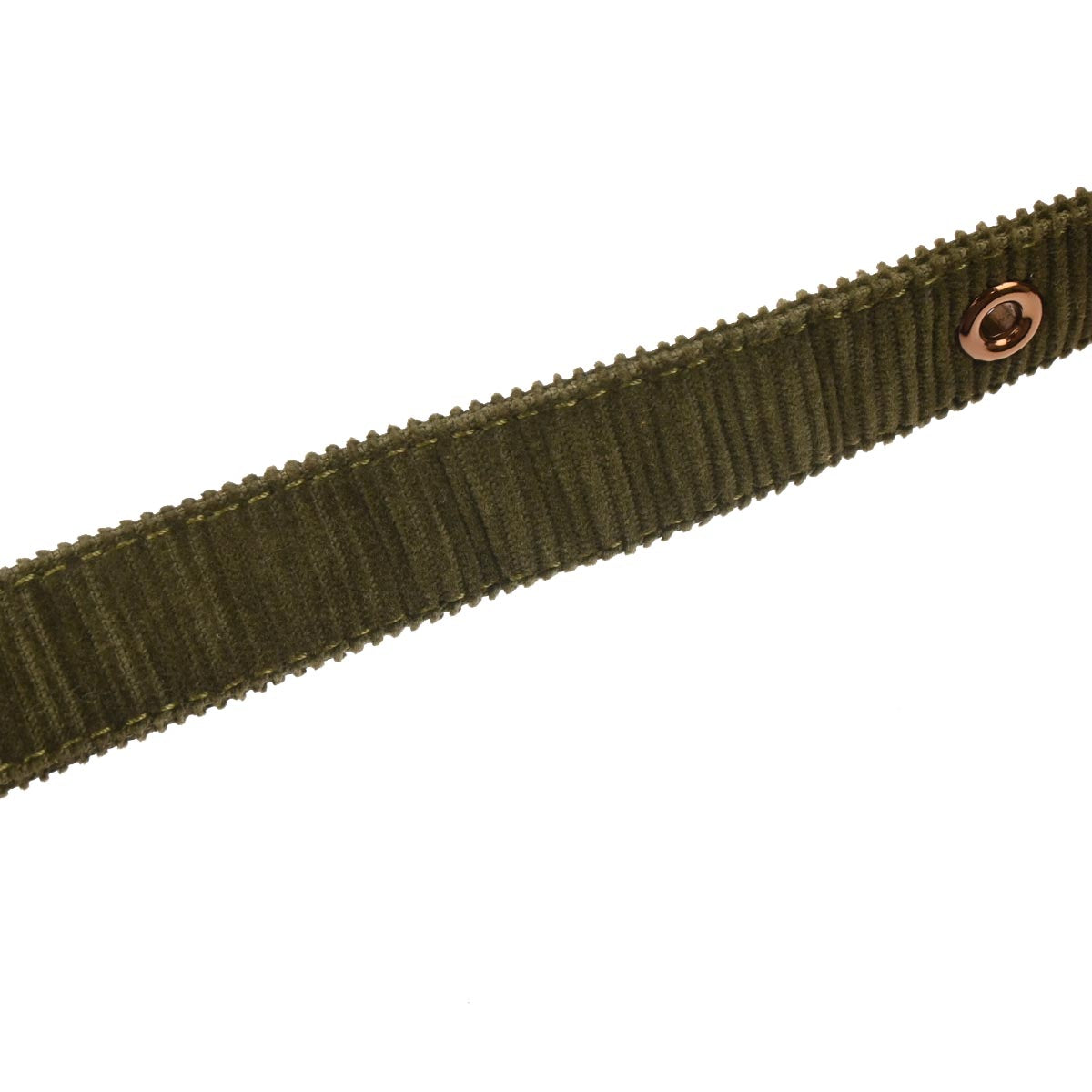 Fendi Dark Green Corduroy Mamma Baguette Handbag