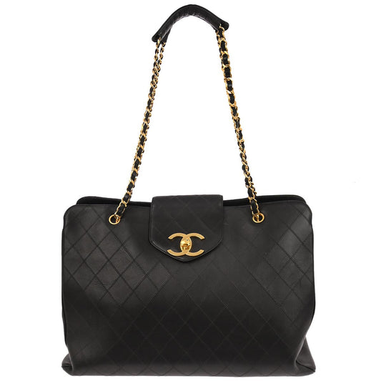 Chanel Black Lambskin Bicolore Supermodel Shoulder Bag