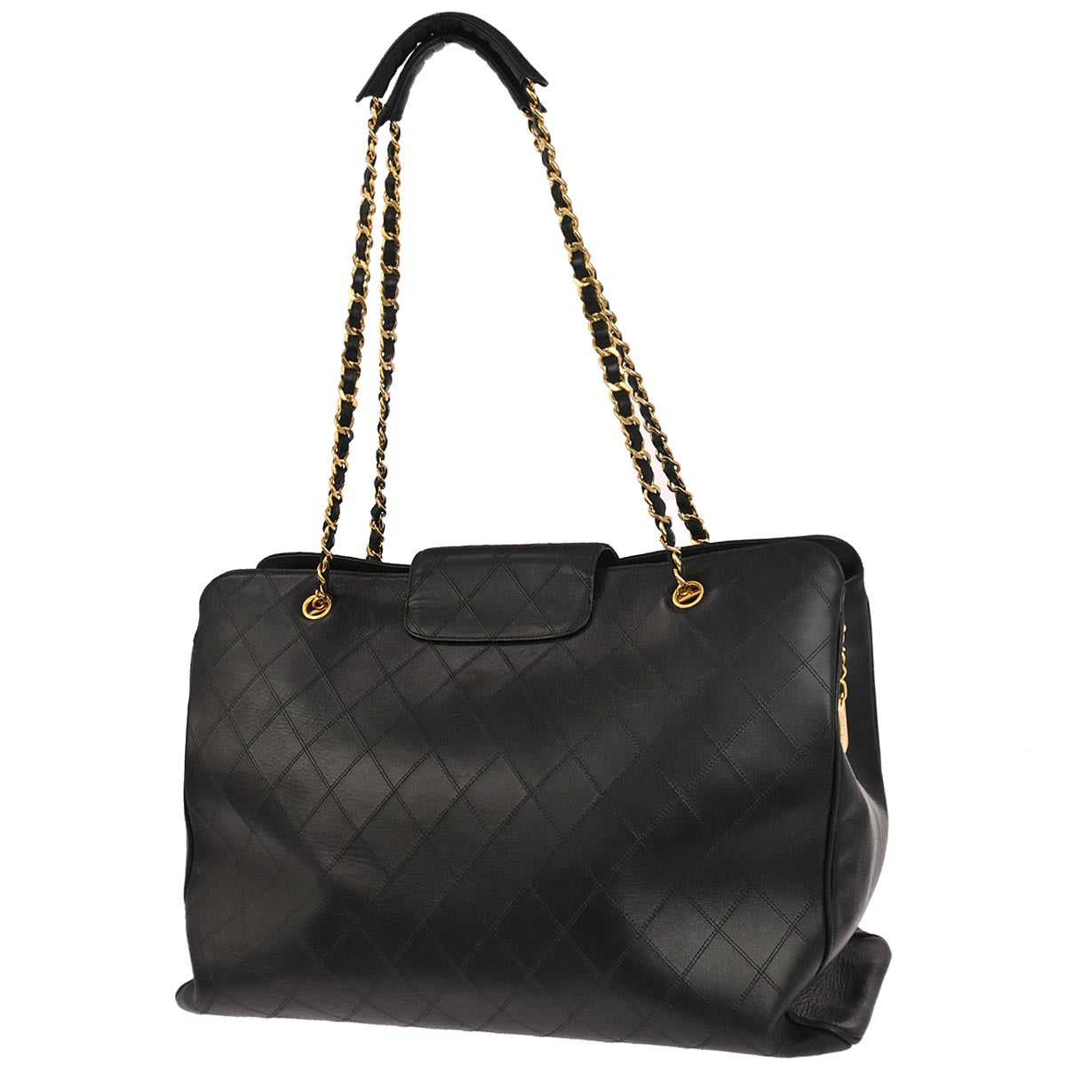 Chanel Black Lambskin Bicolore Supermodel Shoulder Bag
