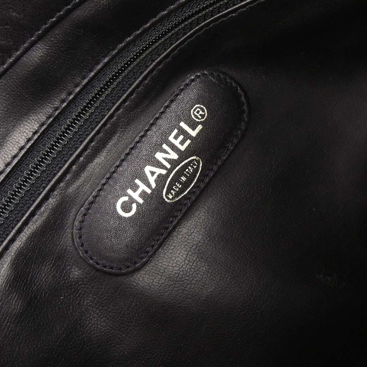 Chanel Black Lambskin Bicolore Supermodel Shoulder Bag