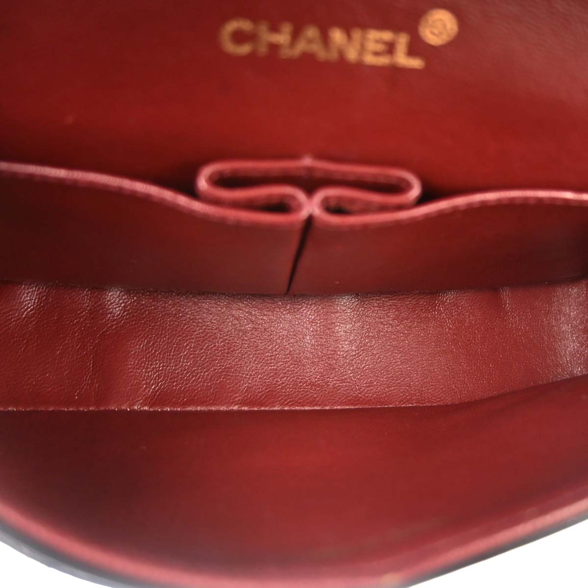 Chanel Black Lambskin Small Classic Double Flap Shoulder Bag