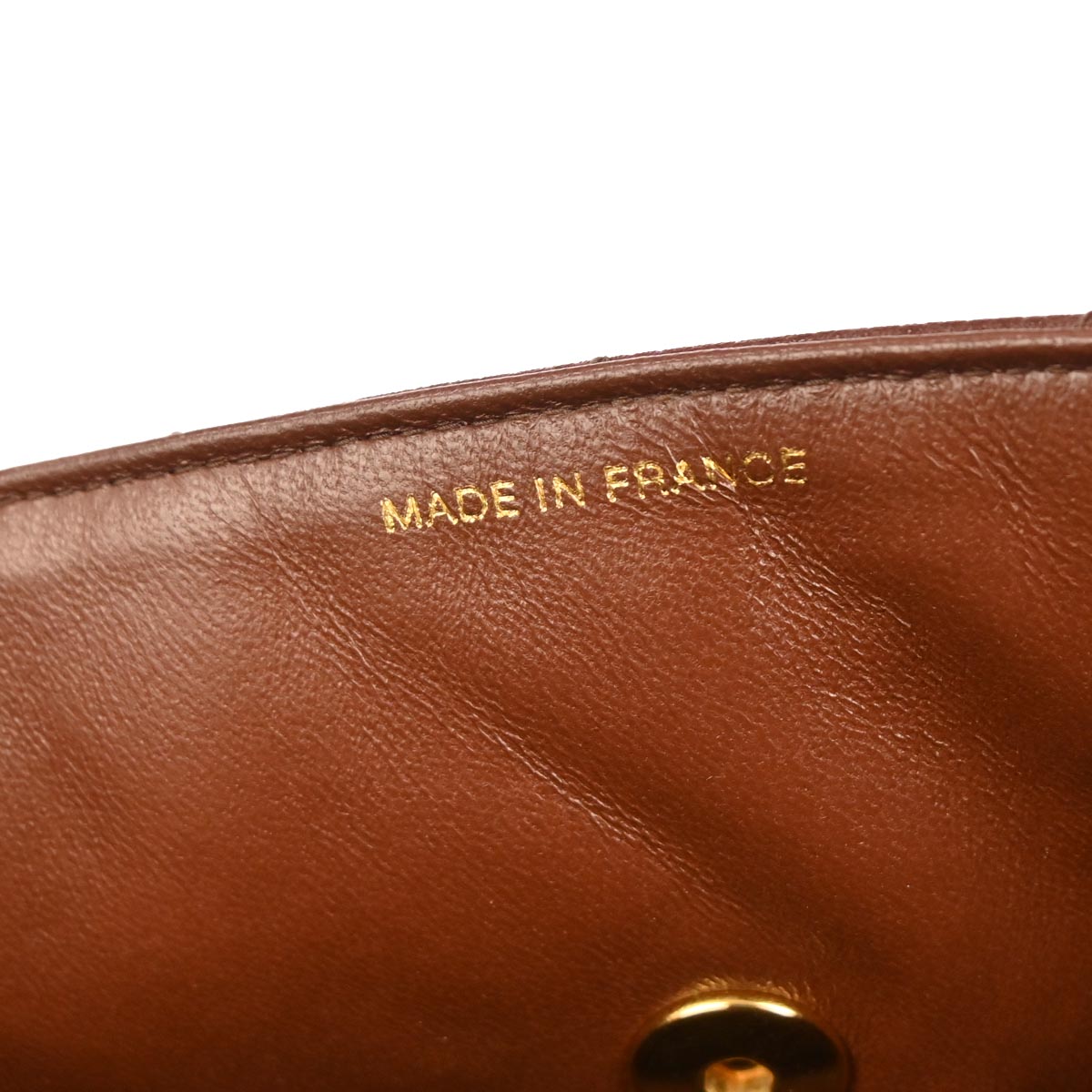 Chanel 1996-1997 Brown Caviar Skin Kelly Handbag