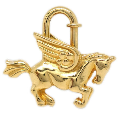 Hermes 1993 Le Cheval Pegasus Cadena Gold Small Good