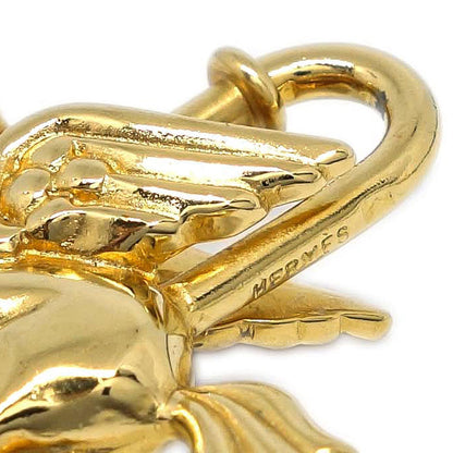 Hermes 1993 Le Cheval Pegasus Cadena Gold Small Good