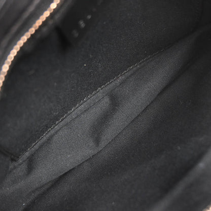 Celine Black Suede C Macadam Handbag