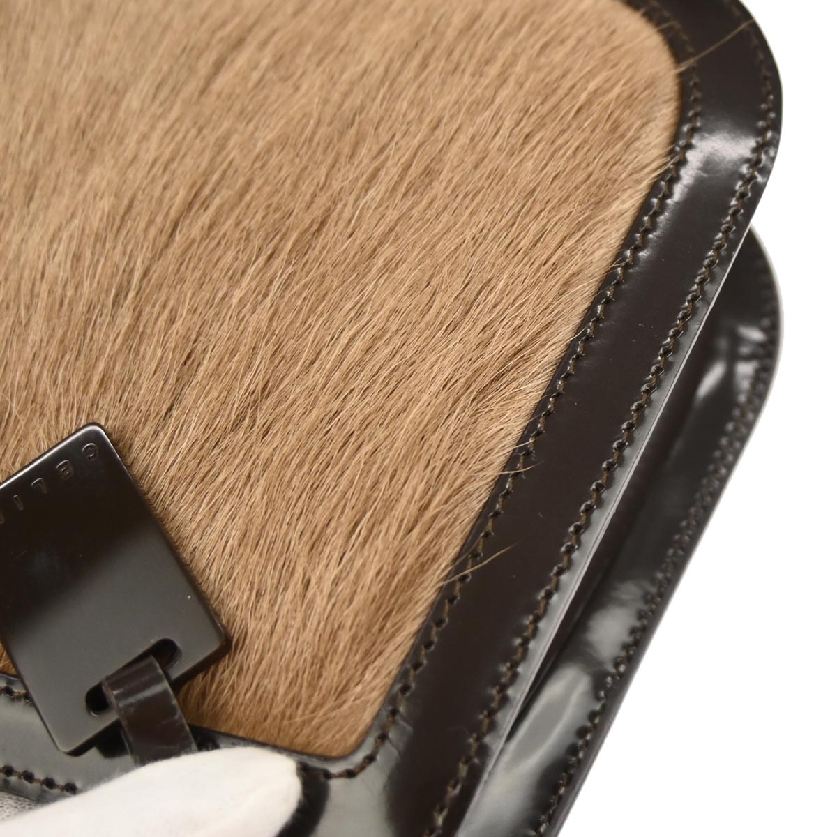 Celine * Brown Pony Hair Handbag