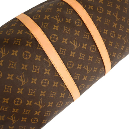 Louis Vuitton Monogram Keepall Bandouliere 55 Duffle Bag M41414