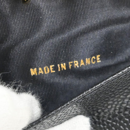 Chanel Black Caviar Skin Notebook Cover Small Good