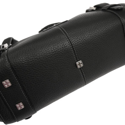 Loewe Black Leather Senda Handbag