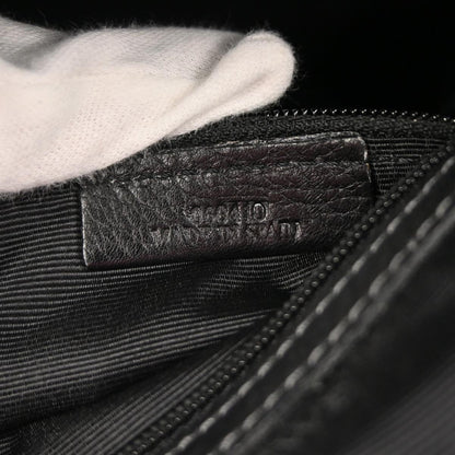 Loewe Black Leather Senda Handbag