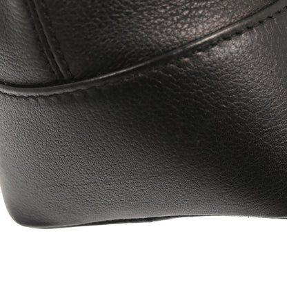 Loewe Black Leather Fusta Tote Handbag