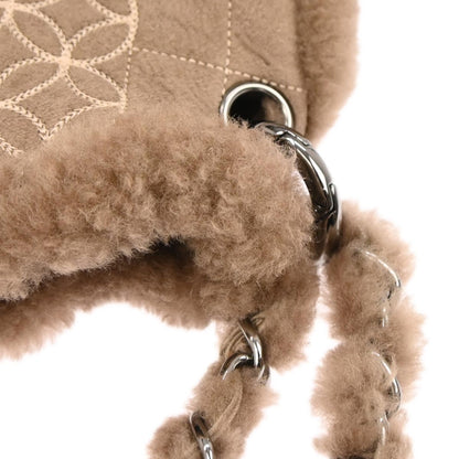 Chanel 2005-2006 Brown Mouton Choco Bar Tote Handbag