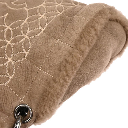 Chanel 2005-2006 Brown Mouton Choco Bar Tote Handbag