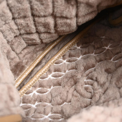 Chanel 2005-2006 Brown Mouton Choco Bar Tote Handbag