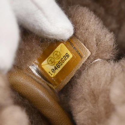 Chanel 2005-2006 Brown Mouton Choco Bar Tote Handbag