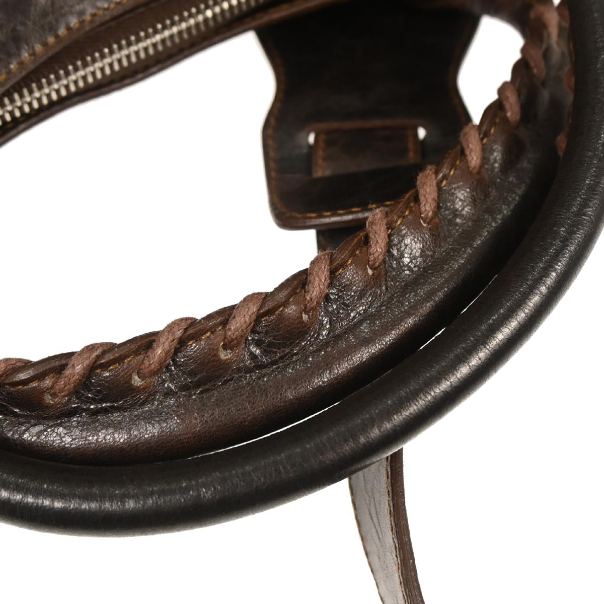 Balenciaga Brown Suede The First 2way Shoulder Handbag