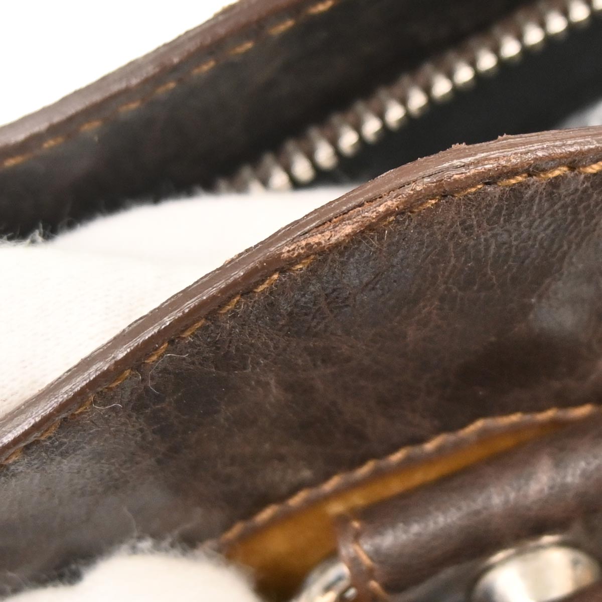 Balenciaga Brown Suede The First 2way Shoulder Handbag