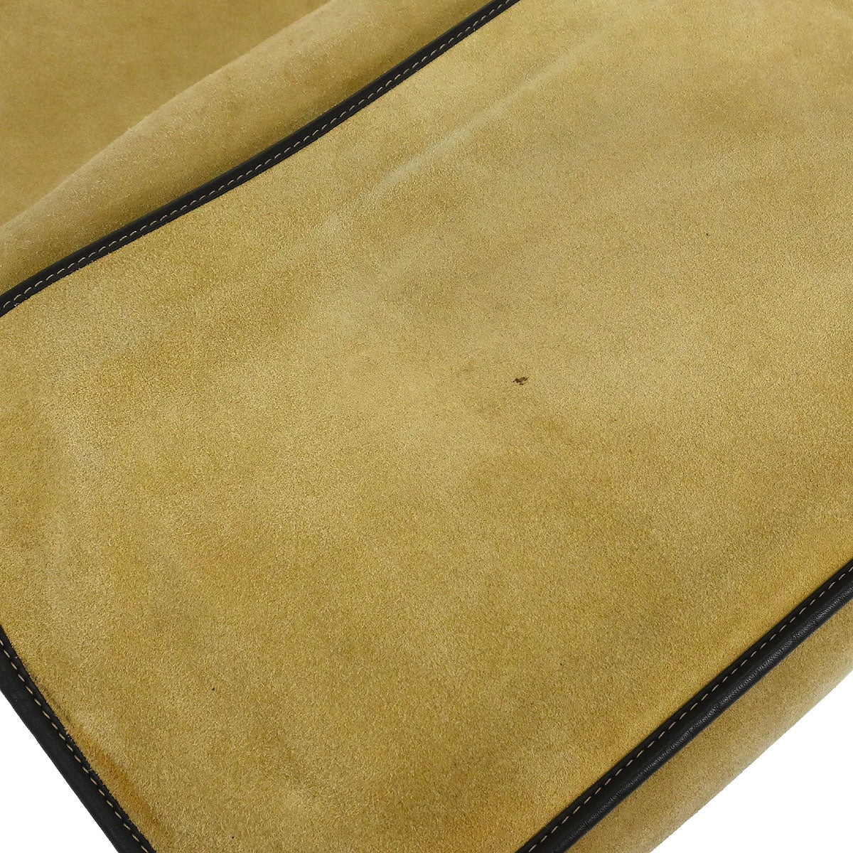 Loewe Beige Suede Shoulder Bag