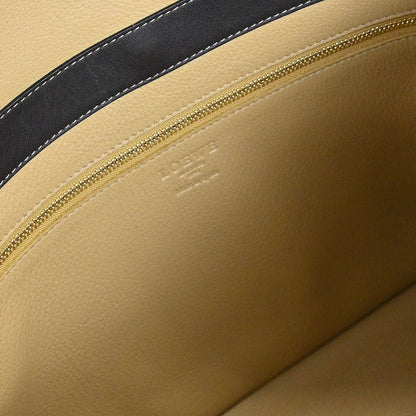 Loewe Beige Suede Shoulder Bag