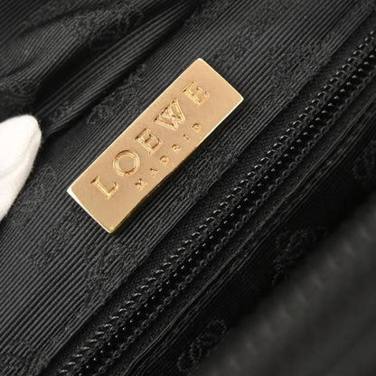 Loewe Black Leather Handbag L18