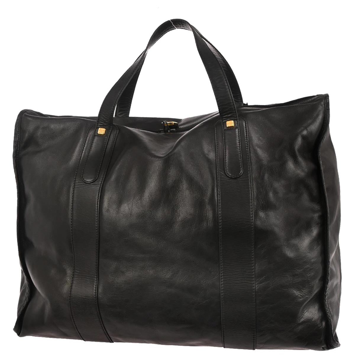 Loewe Black Anagram Travel Handbag