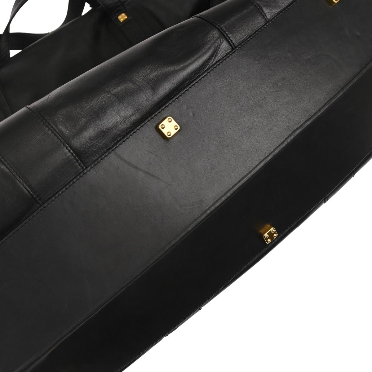 Loewe Black Anagram Travel Handbag