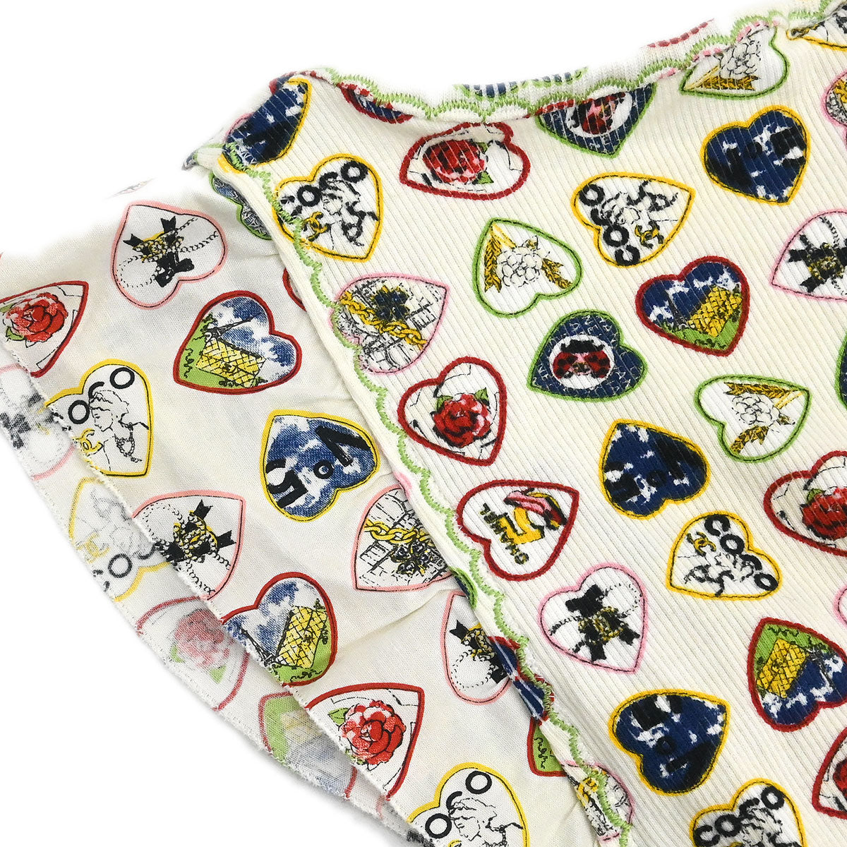 Chanel 2006 Valentine Sleeveless Top White #42