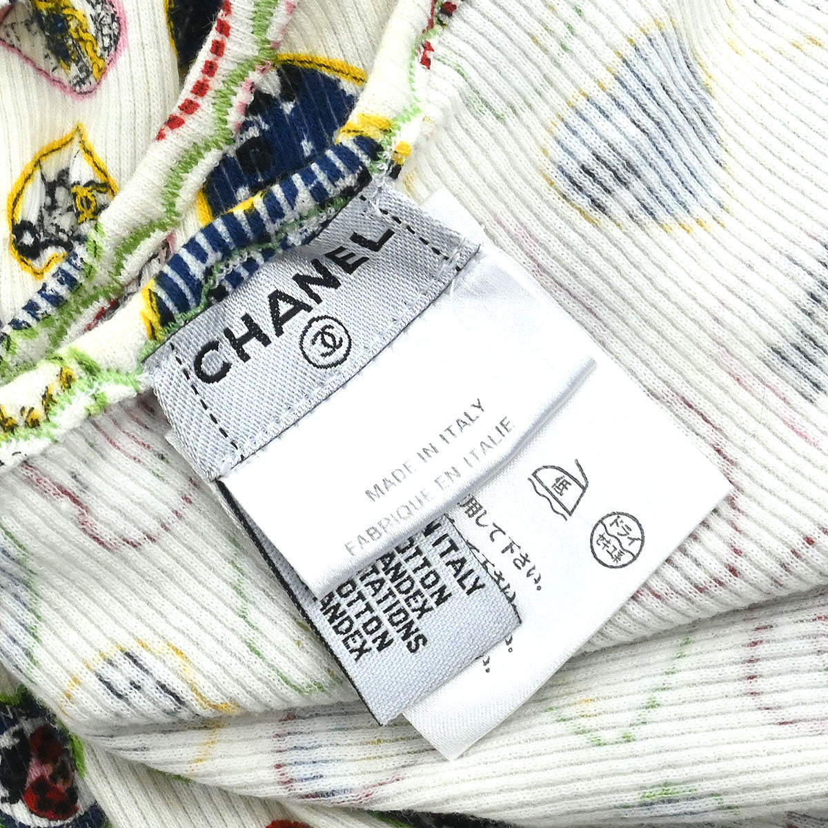 Chanel 2006 Valentine Sleeveless Top White #42