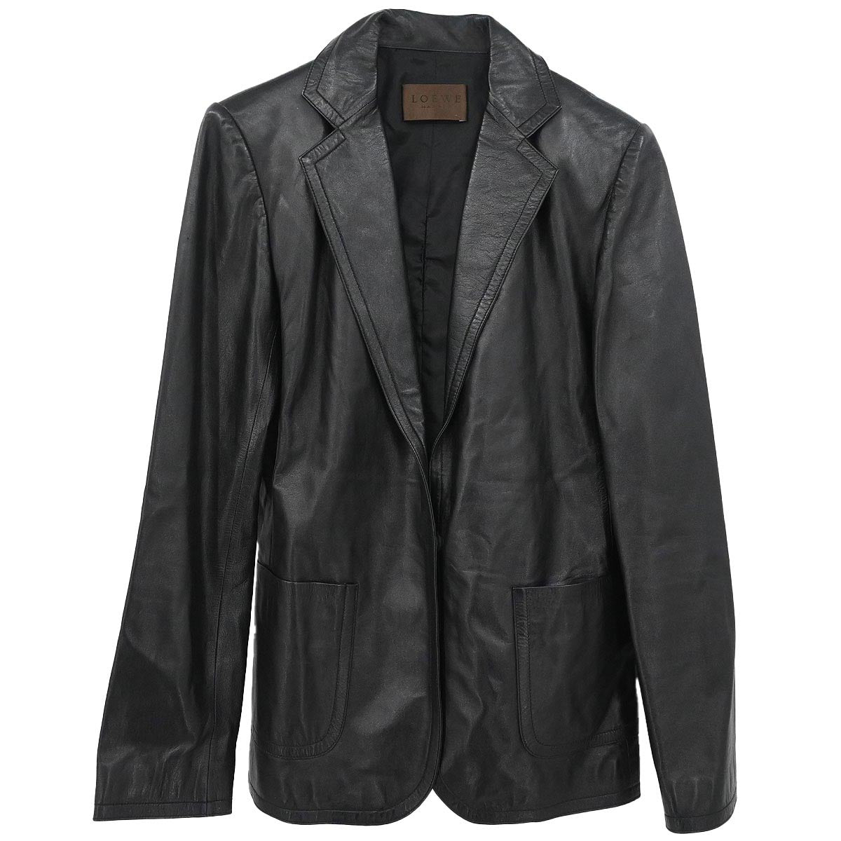 Loewe Single Breasted Jacket Black