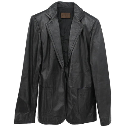 Loewe Single Breasted Jacket Black
