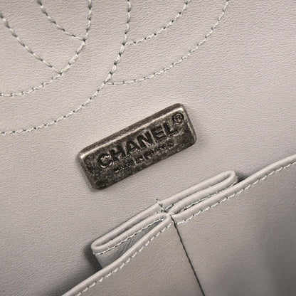Chanel * Brown Orylag Fur 2.55 Classic Double Flap Shoulder Bag