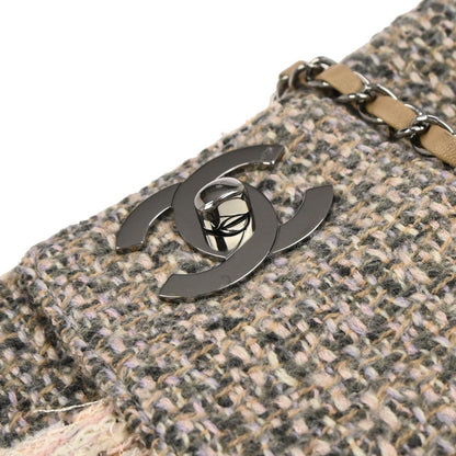 Chanel Pink Tweed Shoulder Bag