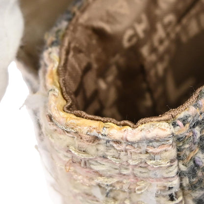 Chanel Pink Tweed Shoulder Bag