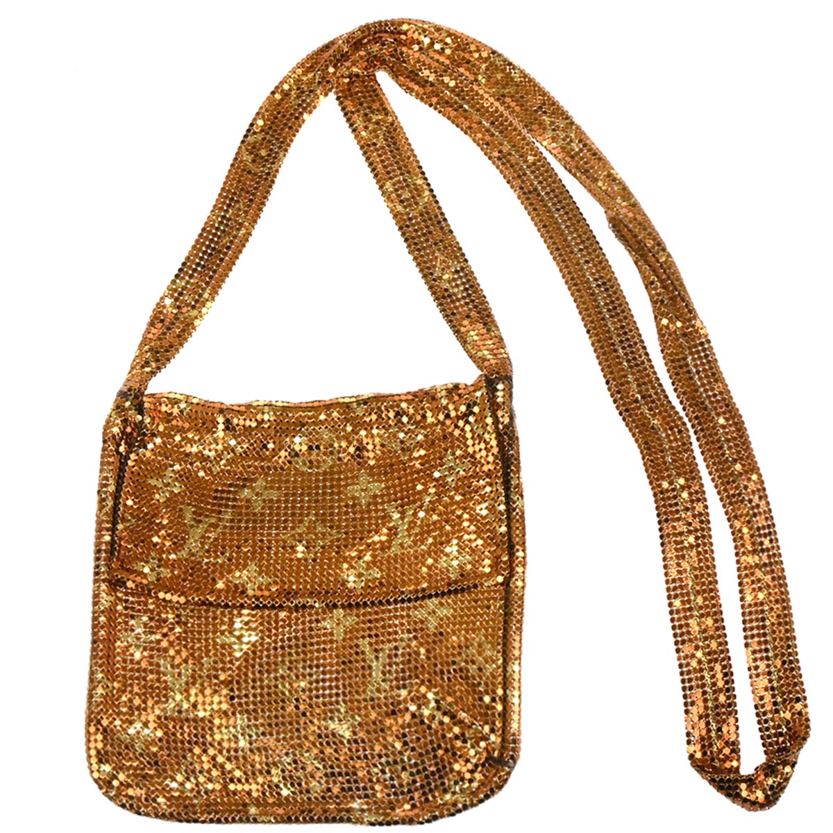 Louis Vuitton Gold Monogram Mesh Frances Shoulder Bag M92287