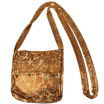 Louis Vuitton Gold Monogram Mesh Frances Shoulder Bag M92287