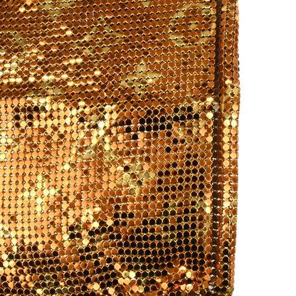 Louis Vuitton Gold Monogram Mesh Frances Shoulder Bag M92287