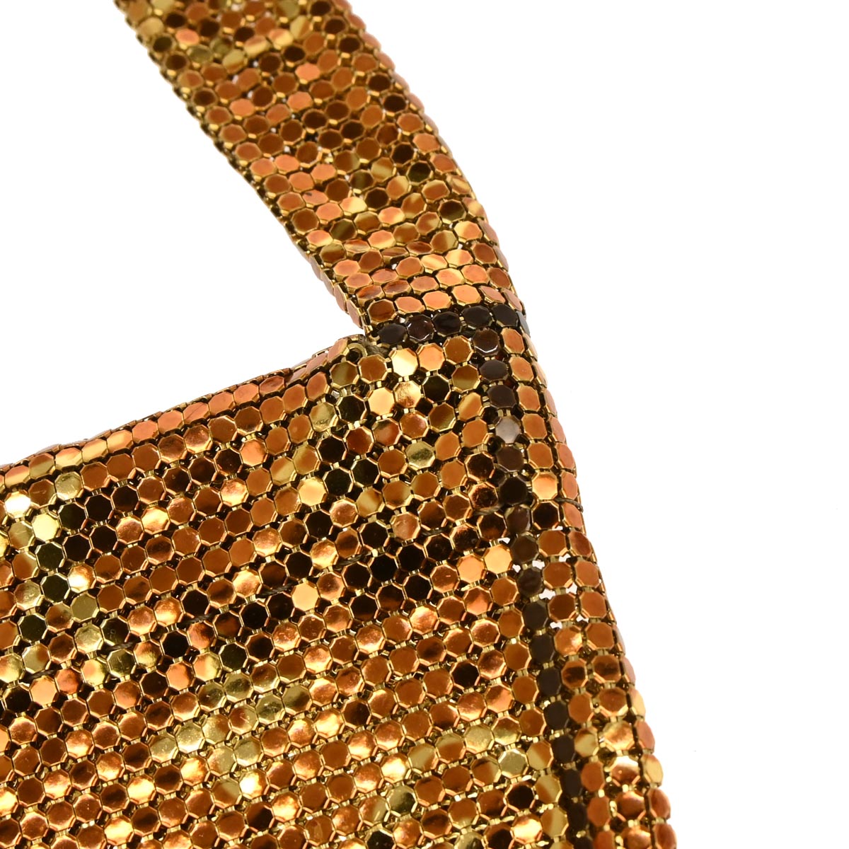 Louis Vuitton Gold Monogram Mesh Frances Shoulder Bag M92287