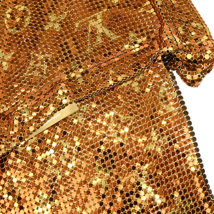 Louis Vuitton Gold Monogram Mesh Frances Shoulder Bag M92287