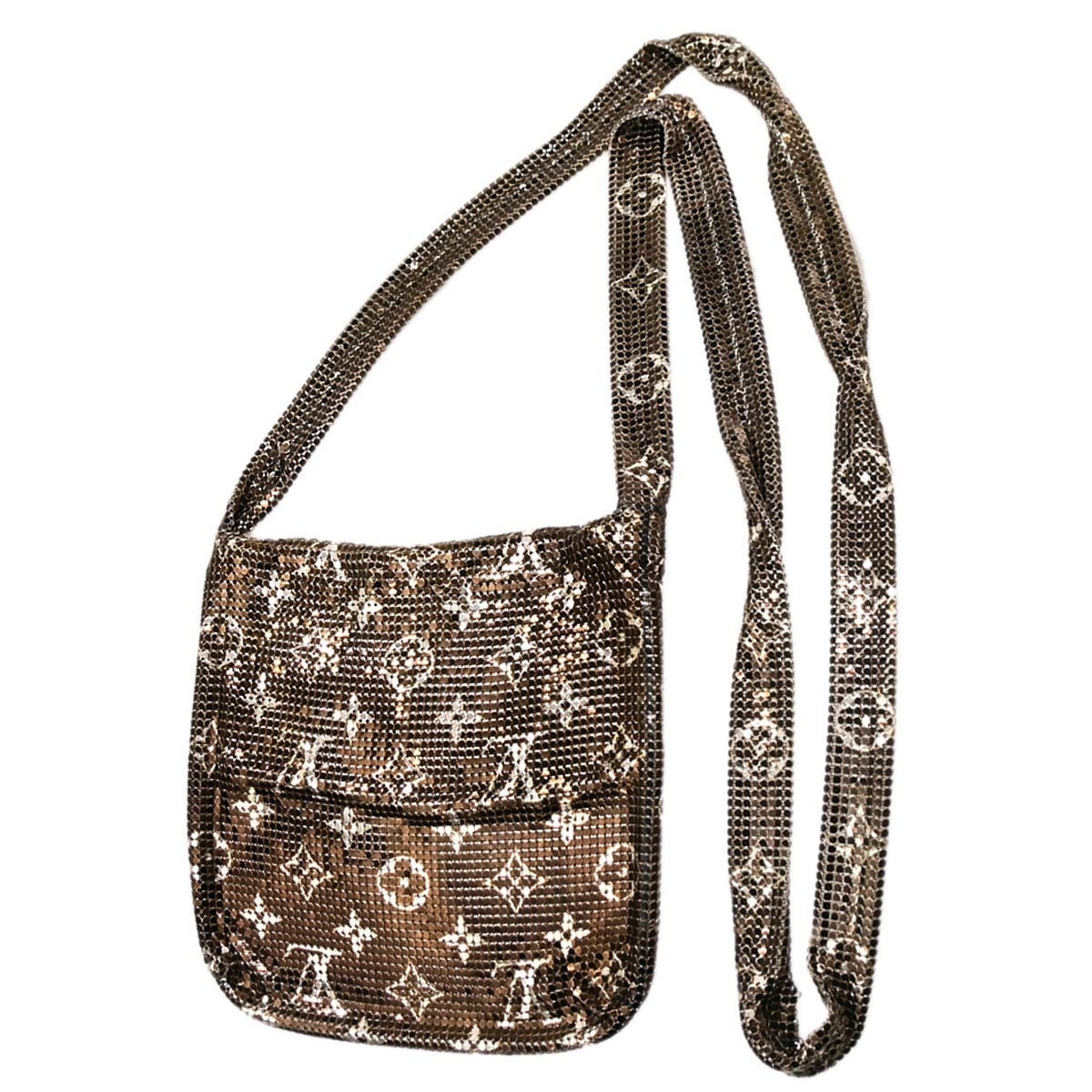 Louis Vuitton Bronze Monogram Mesh Frances Shoulder Bag M92288