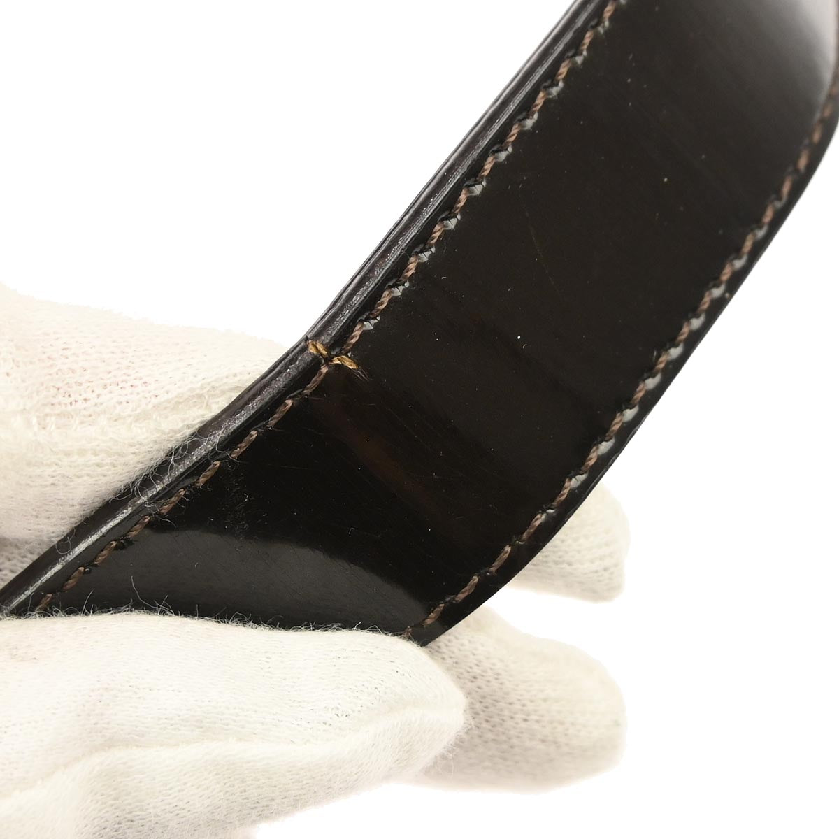 Christian Dior Brown Nylon Double Saddle Handbag