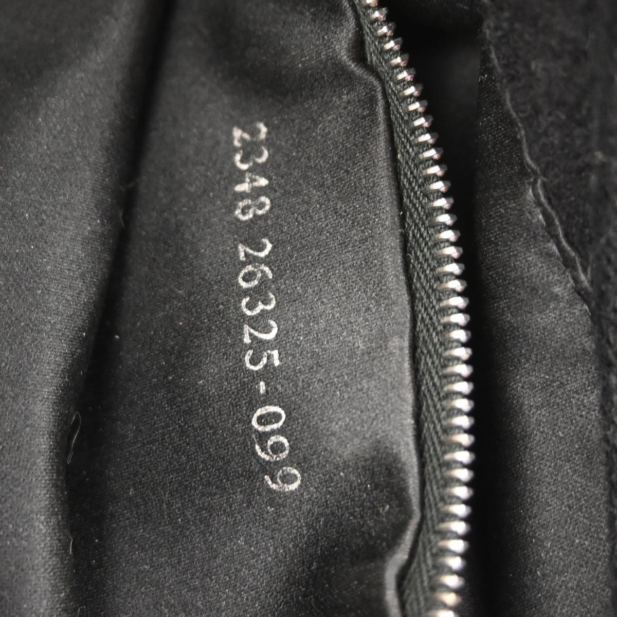 Fendi Black Cashmere Mamma Baguette Handbag