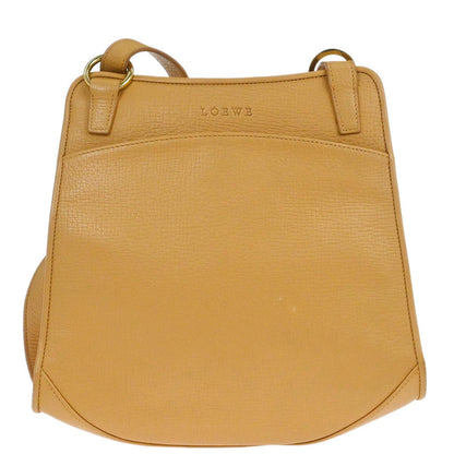 Loewe Beige Leather Shoulder Bag