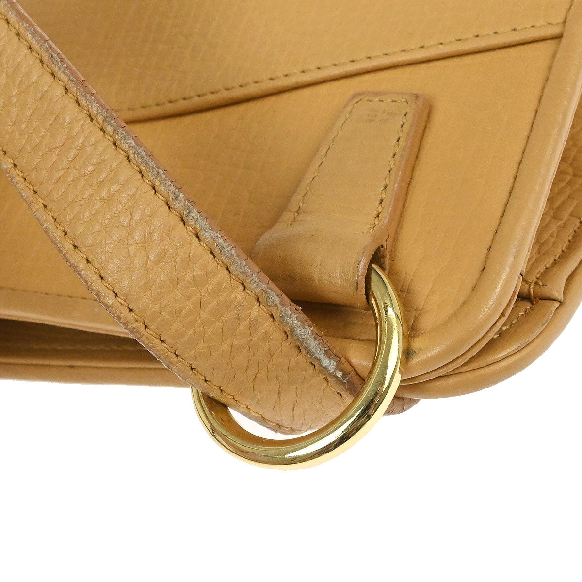 Loewe Beige Leather Shoulder Bag