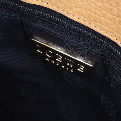 Loewe Beige Leather Shoulder Bag
