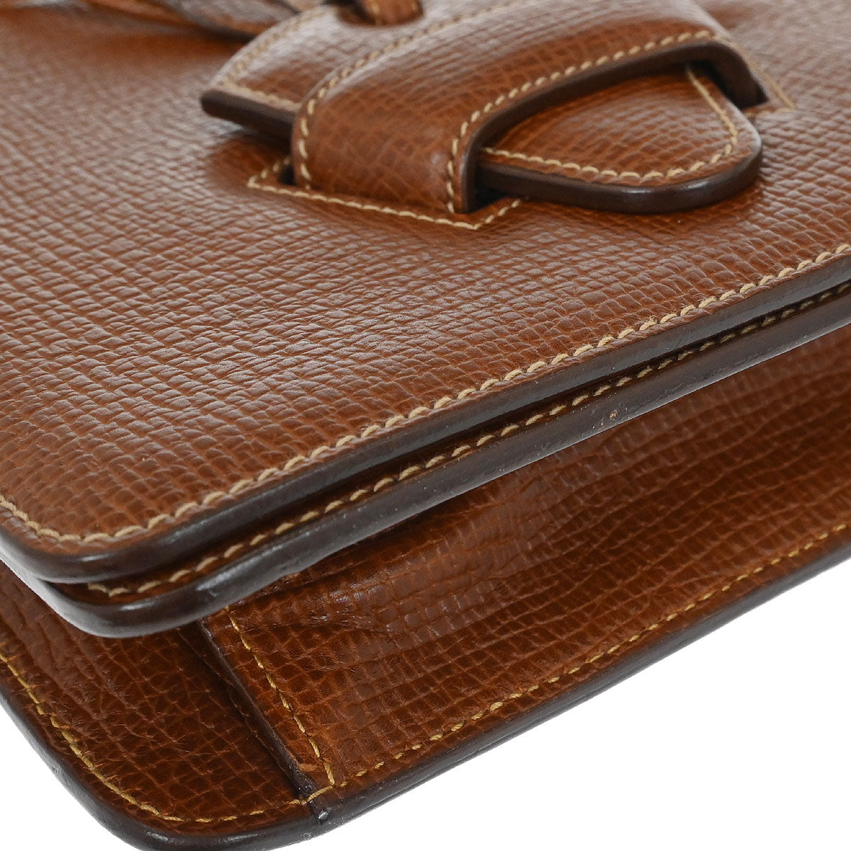 Loewe Brown Barcelona 2way Shoulder Handbag