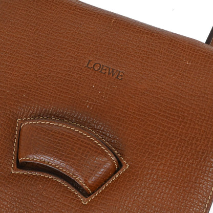 Loewe Brown Barcelona 2way Shoulder Handbag