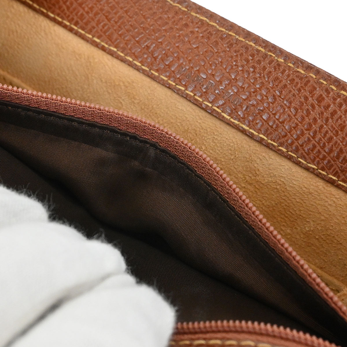 Loewe Brown Barcelona 2way Shoulder Handbag