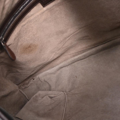 Bottega Veneta Brown Leather Intrecciato Hobo Handbag