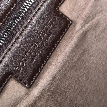 Bottega Veneta Brown Leather Intrecciato Hobo Handbag